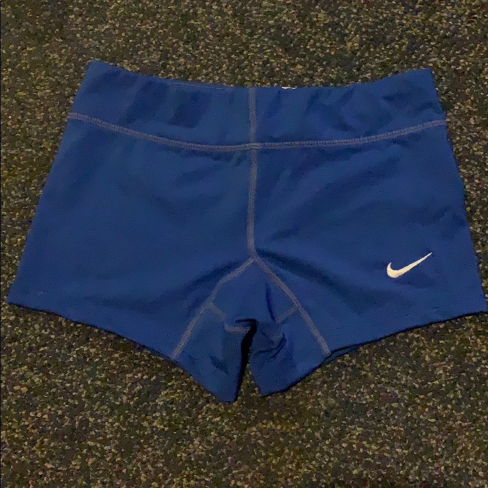 Nike Blue Spandex Shorts